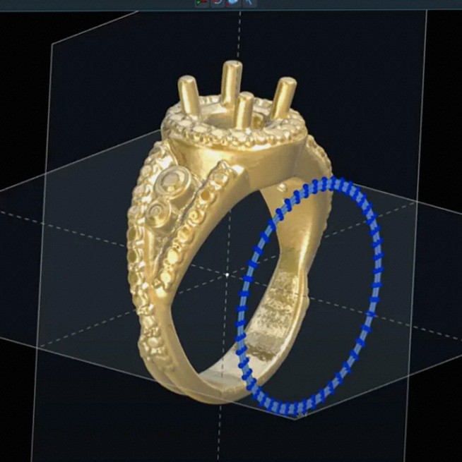 ジュエリー3Dモデリング・CAD